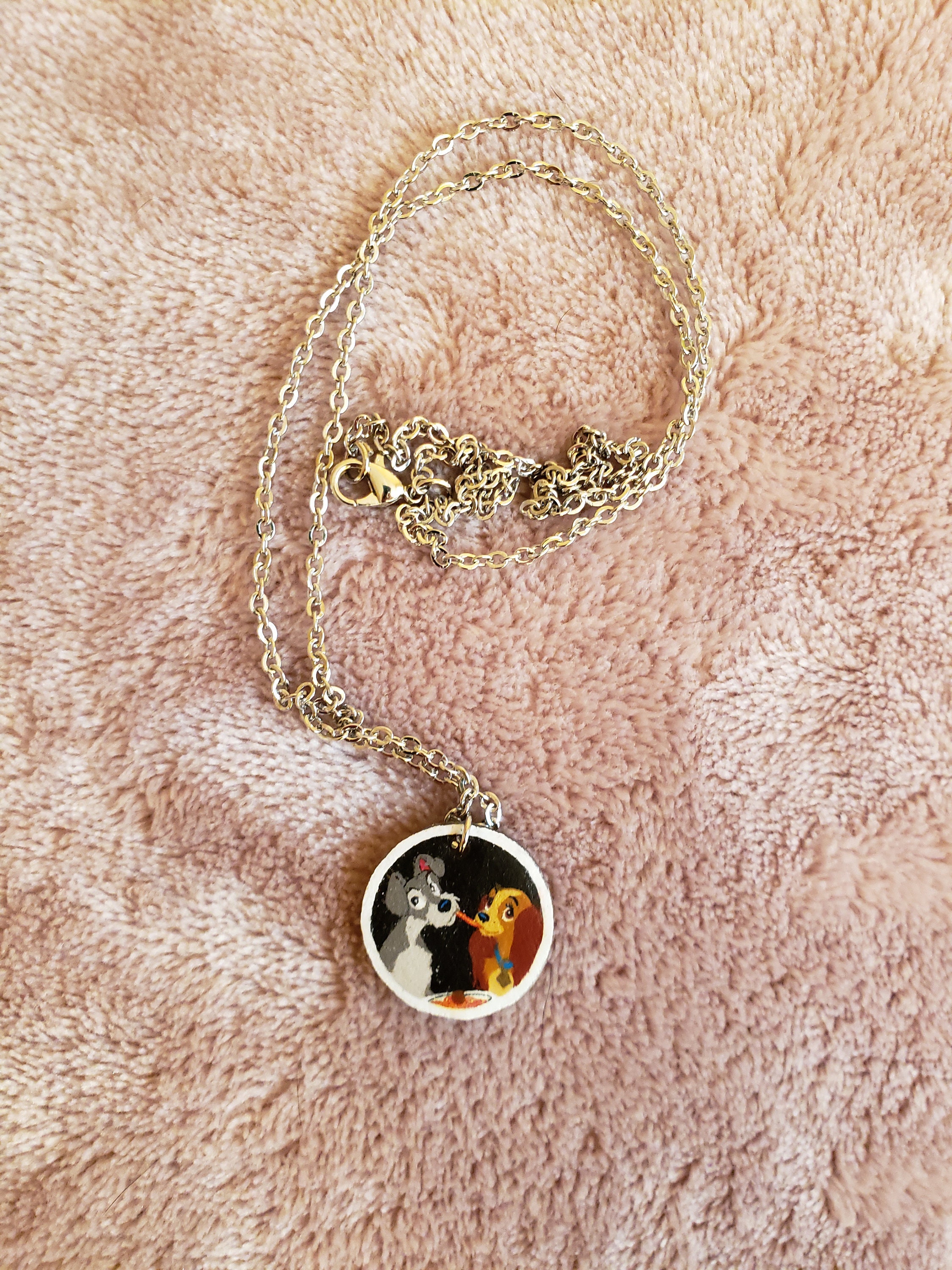 Lady and the Tramp Necklace