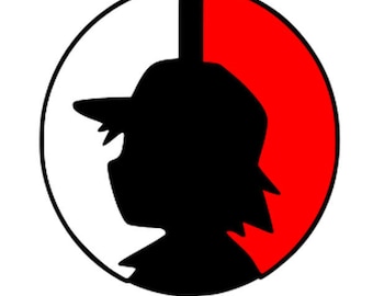 Ash in Poke ball, SVG/PNG file, cut file, pokemon,ash pokeball, vinyl and paper craft, digital file, catch them all,cricut, silhouette