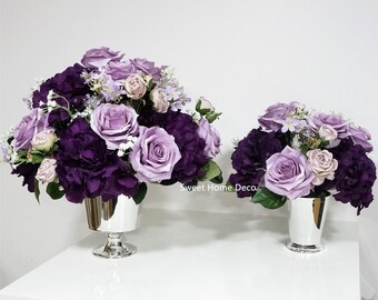 Purple Centerpiece Etsy
