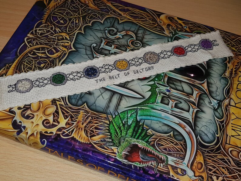 Belt of Deltora crossstitch Bookmark PDF Pattern Deltora Etsy Belt of Deltora crossstitch Bookmark PDF Pattern Deltora Etsy