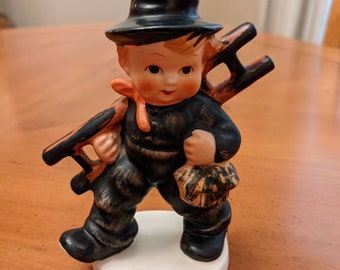Hummel Chimney Sweep Boy Carrying A Ladder Vintage Goebel - Etsy