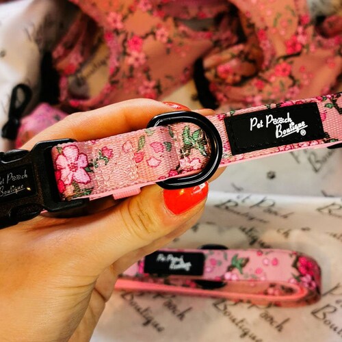 Cherry Blossom Puppy Dog Harness Etsy UK