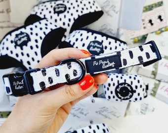 101 Polka Dotty Puppy or Dog Collar - Size XS - L