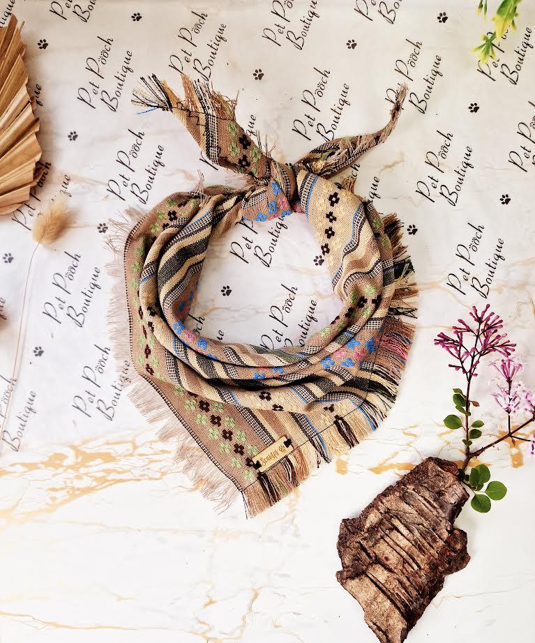 Bandana Per Cani Stella Rossa Pet Pooch Boutique - Cotone Regolabile Per Taglie Medie