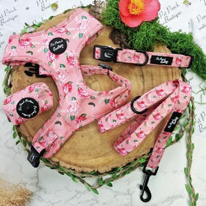Sunday Rose Floral Detachable Flower Dog Collar Accessory - Handmade in the UK image 3