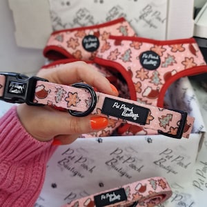 Christmas Cookies Puppy or Dog Collar - Size XS - L