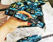 Teal Mint Camo Puppy Dog Collar