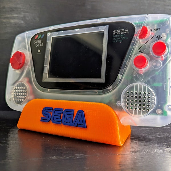 Sega Game Gear - Full Re-cap Custom Shell Stand