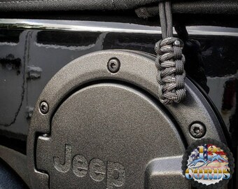 Paracord Jeep Zipper Pulls-Made to order