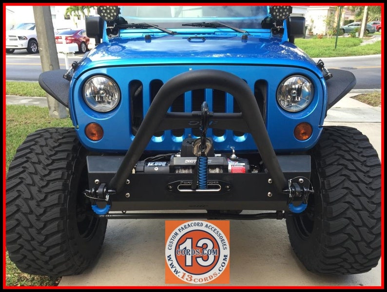Paracord Winch Pull fits Jeep image 2