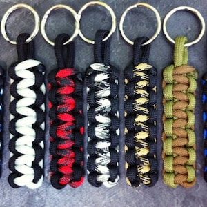 Paracord Cobra Keyfobs