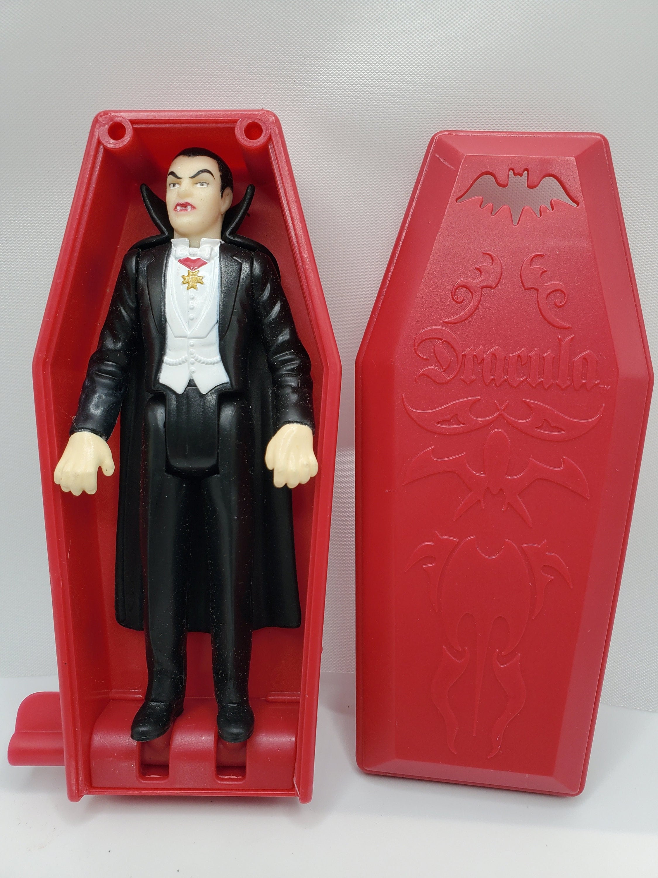 1997 Dracula Figure, Burger King Kids Club, Moveable Toy 