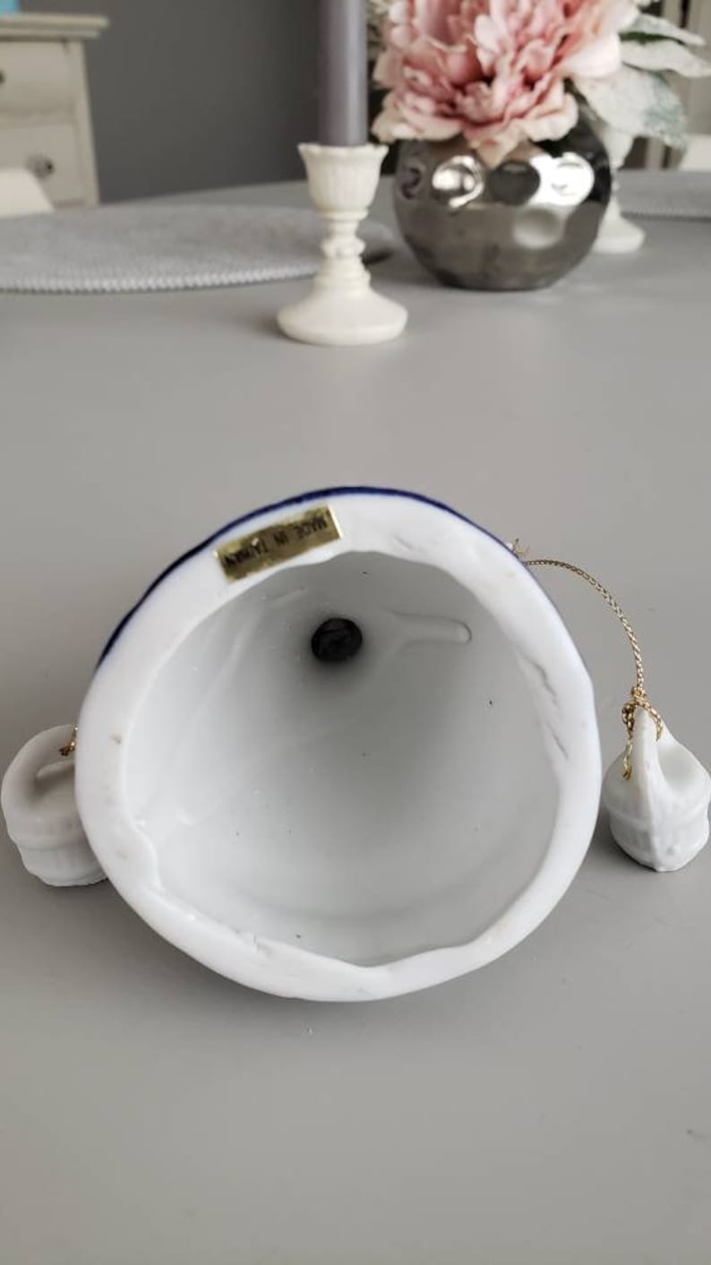 Dutch Girl Bell Delft Style Bell Bell Unique Bell Dutch Etsy