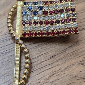 American Flag Pin, Memorial Day Pin, Fourth of July Pin, Patriotic Pin