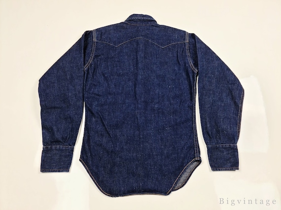 LEVI'S VINTAGE CLOTHING DENIM FAMILY シャツ Vintage Levi's Denim Family Western Shirt Size.small Dark 1