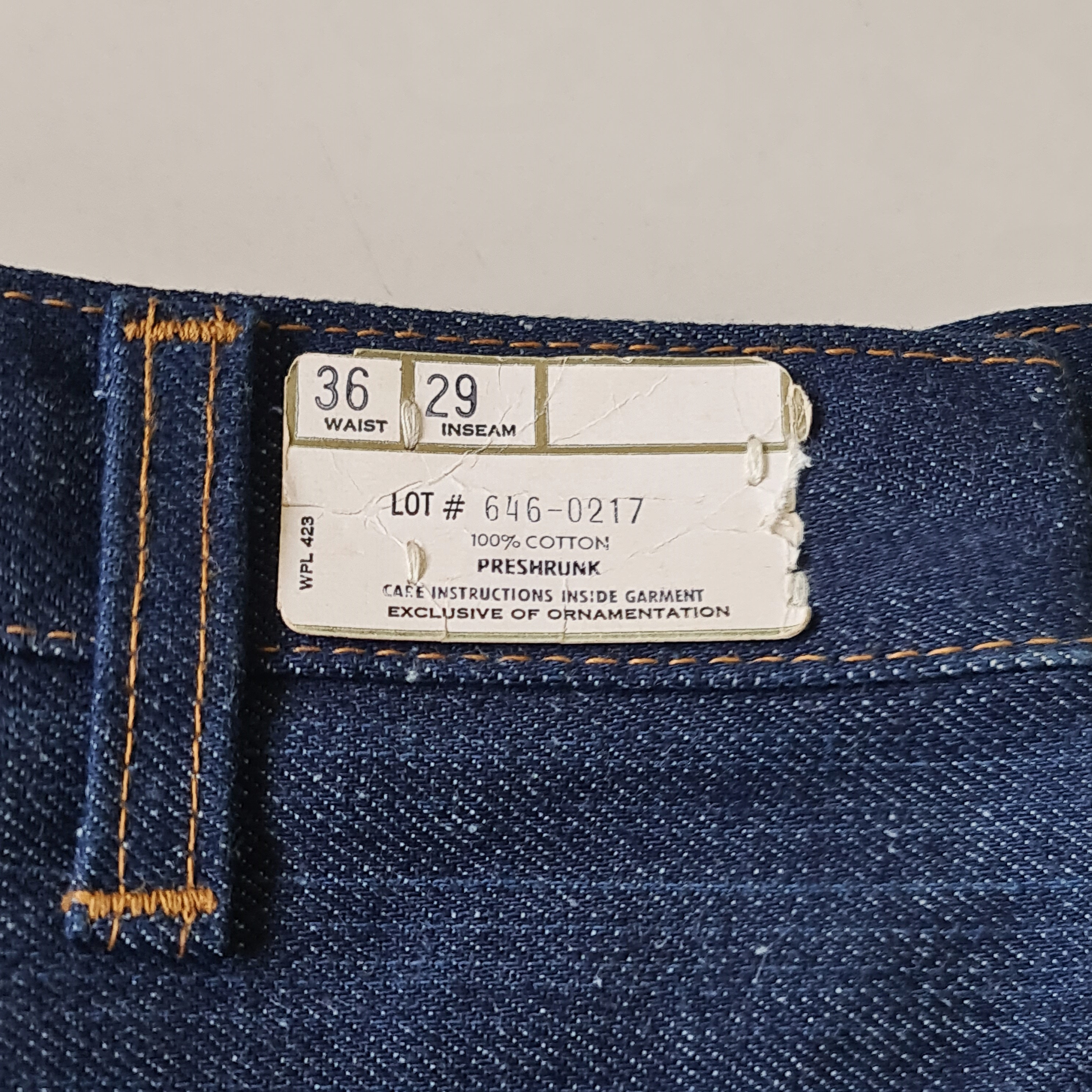 Vintage Levi's 646 Single Stitch Bell Bottoms W36 L29 Deadstock - Etsy
