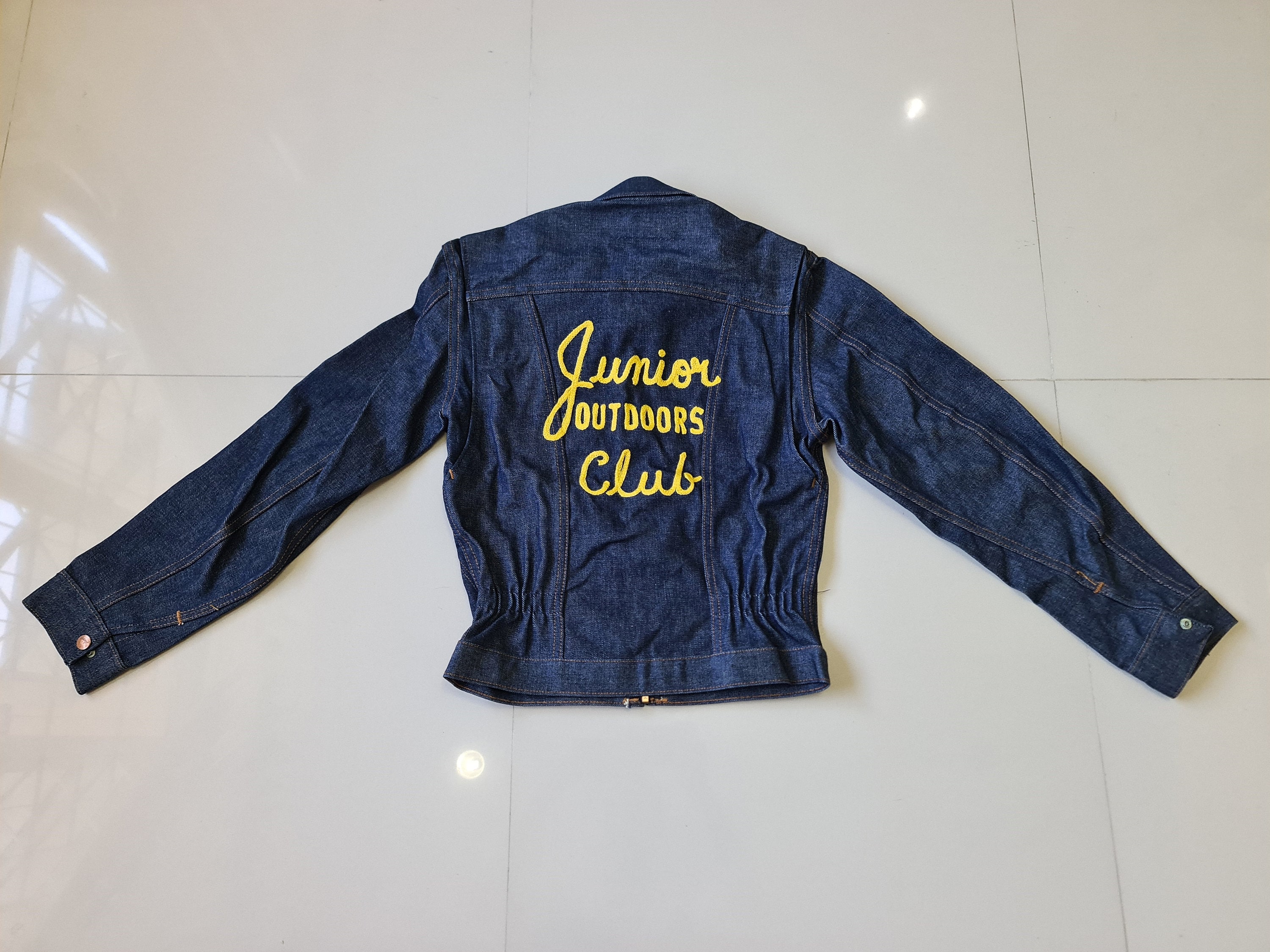 Vintage 60s Wrangler Blue Bell Jacket Small Size. 32 Vintage 60s Wrangler Blue Bell Jacket Small Size. 32