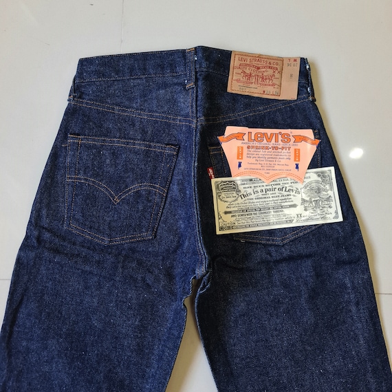 Levi's 501 XX Deadstock De 1994 – Jean Rigid Made In USA, Taille W28 L36, Shrink To Fit, Neuf Avec étiquettes