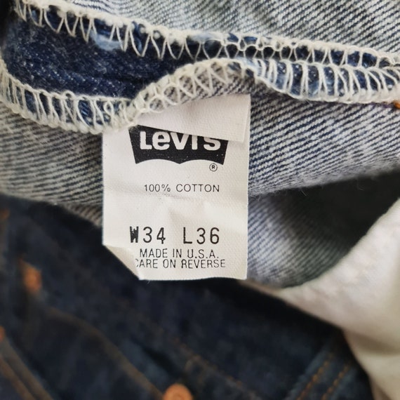 Vintage Levi's 501xx W34 L36 - image 8