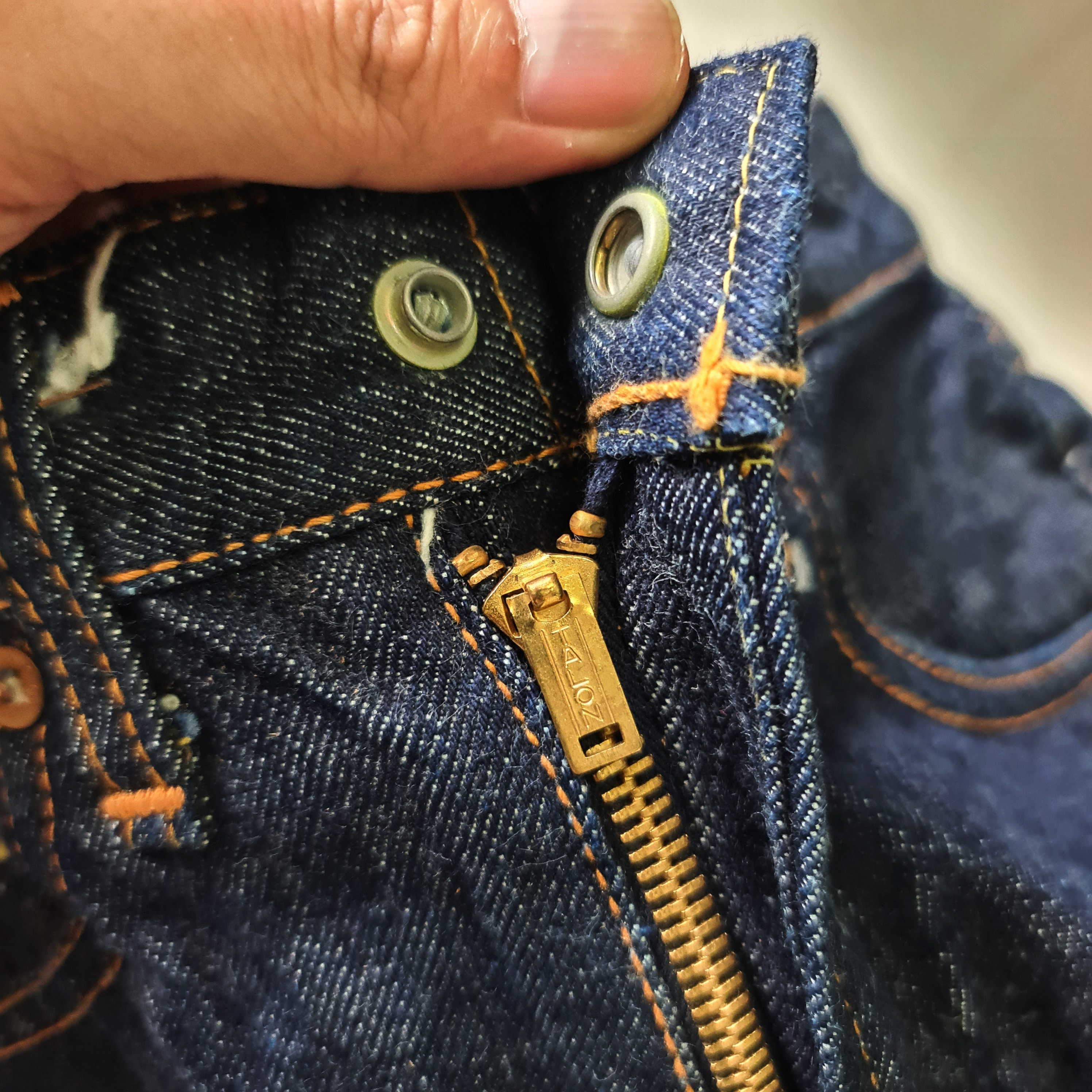 Vintage Levi's 503ZXX Big E Hidden Rivet Jerky Tag 24 X 25.5 Vintage Levi's 503ZXX Big E Hidden Rivet Jerky Tag 24 X 25.5