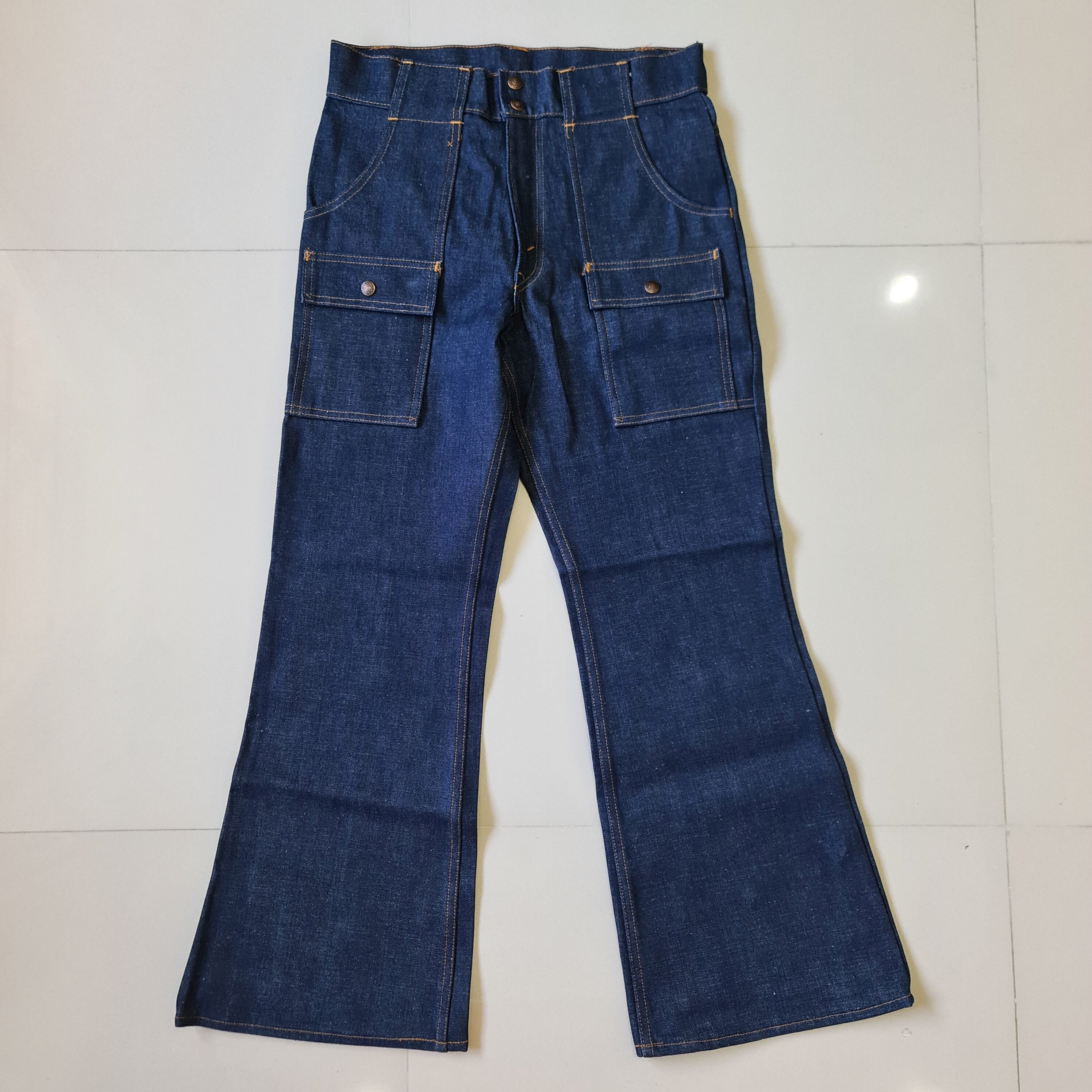 Vintage Levis 70s Bush Jeans 6 Pocket Deadstock 31x29.5 - Etsy