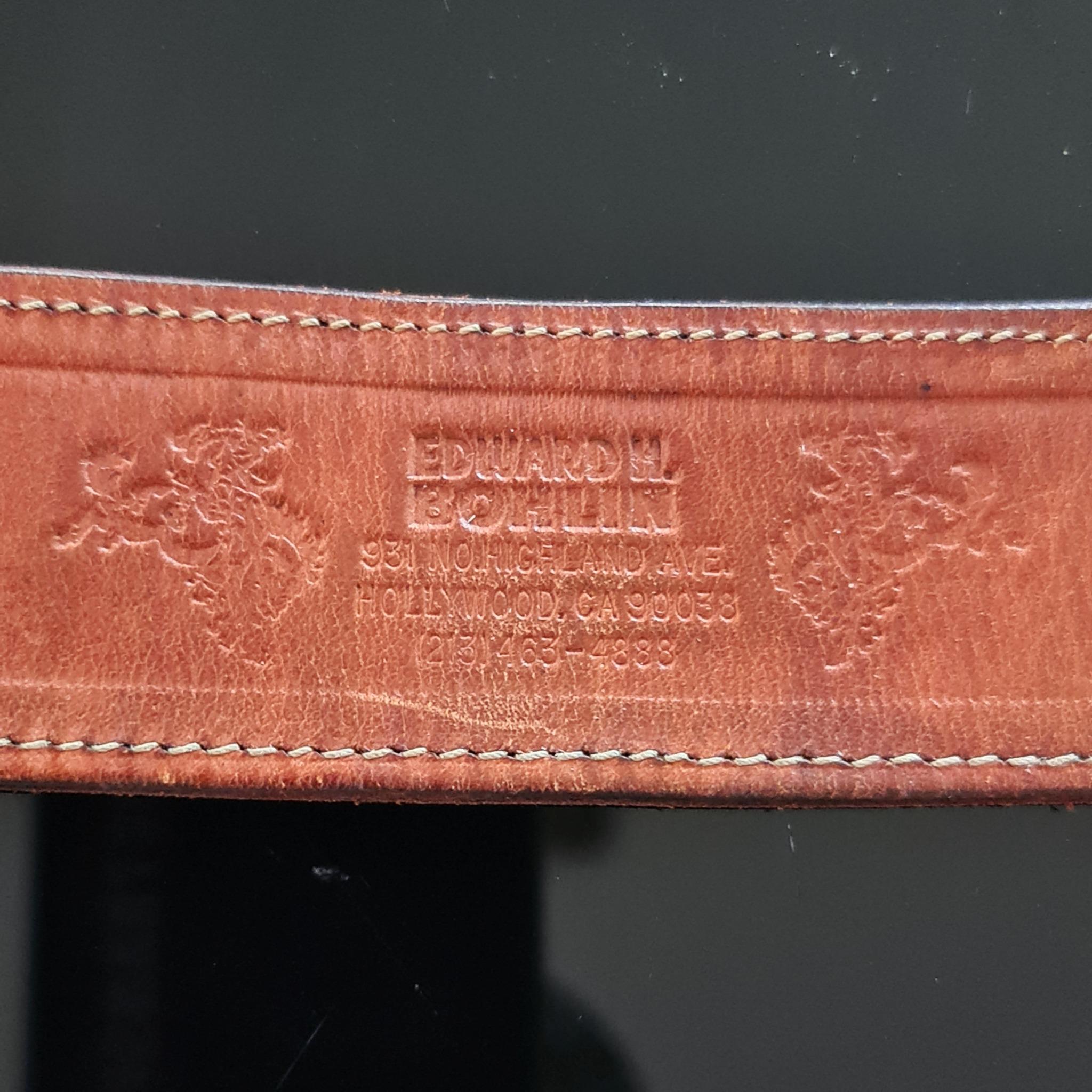 BOHLIN スターリング MODEL 1173E バックルセット 1インチベルト