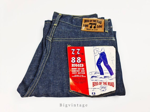 Vintage Lee Boss of the Road 31x30 Deadstock - Etsy Vintage Lee Boss of the Road 31x30 Deadstock - Etsy