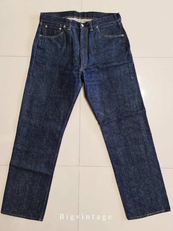 Vintage Levi's 502 Big E A Type V Stitch 36 X 34 New Old Vintage Levi's 502 Big E A Type V Stitch 36 X 34 New Old