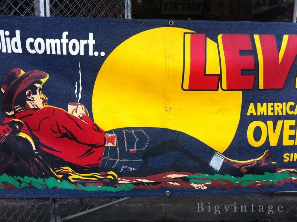 levis vitage banner