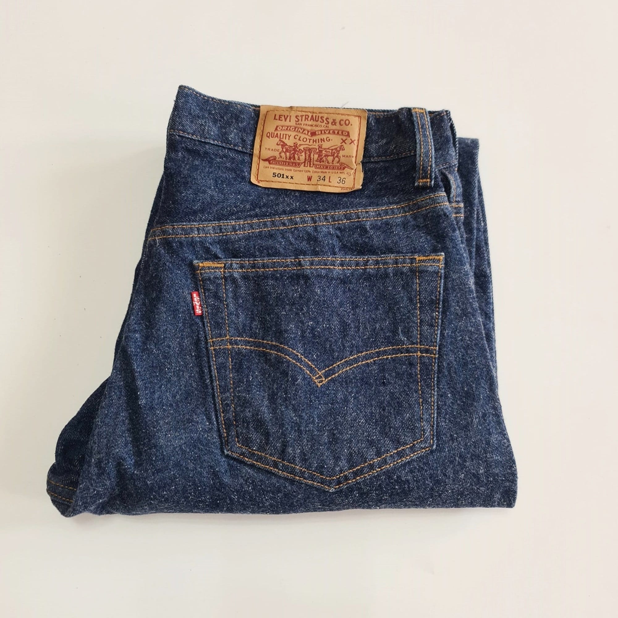 Vintage Levi's 501xx W34 L36 - Etsy Vintage Levi's 501xx W34 L36 - Etsy
