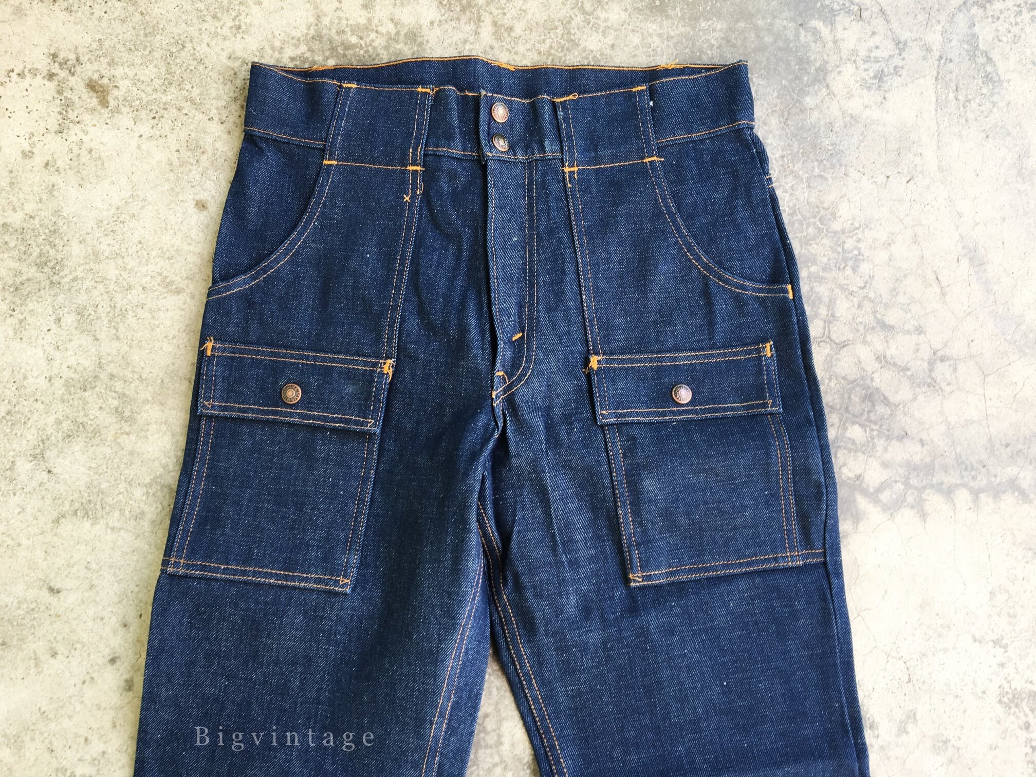 Vintage Levis 70s Bush Jeans 6 Pocket Deadstock 31x29.5 - Etsy