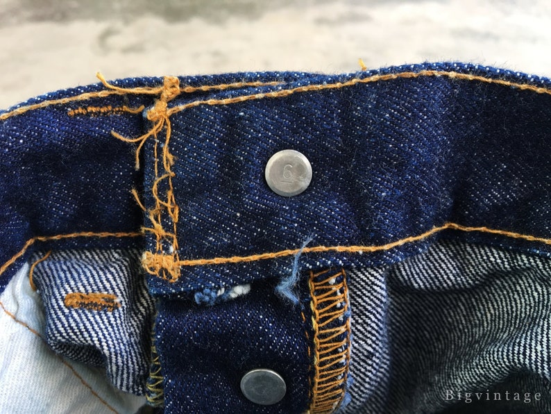 Vintage Levis 501 Single Stitch 4034 Dark One Wash - Etsy