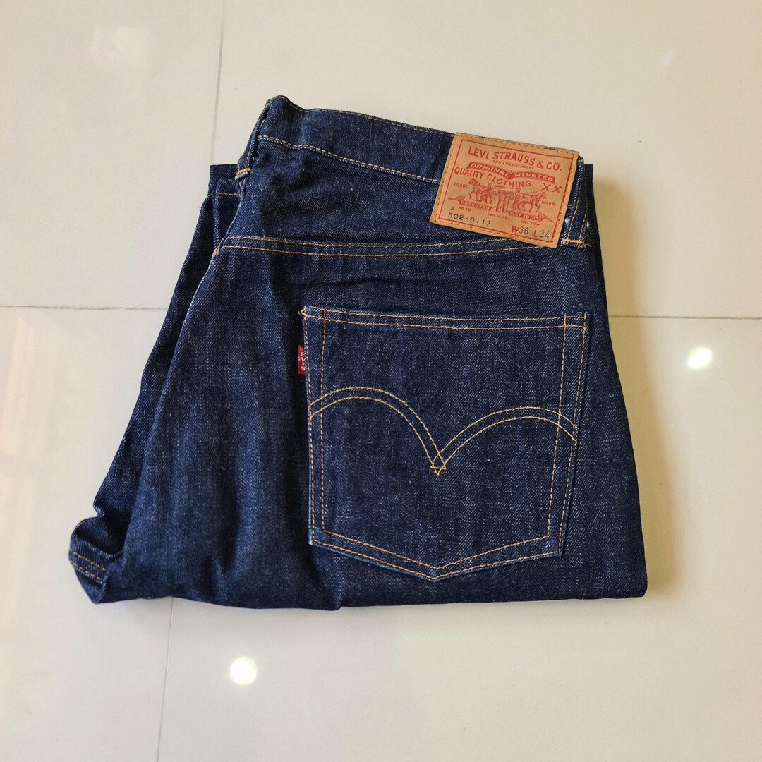リーバイス　502 BIGE dead stock Levis 168a635ab3eeb9bda8fa1d2f08457e