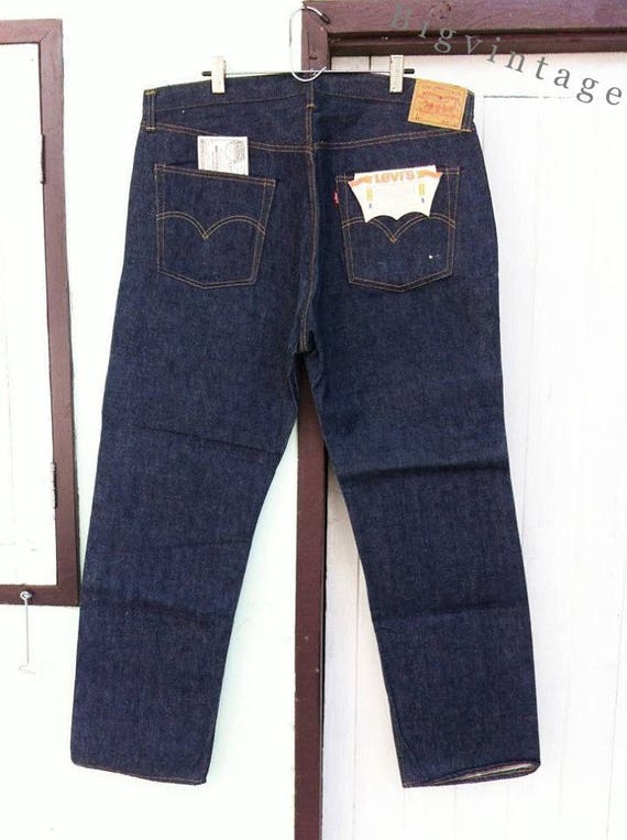 Vintage Levi's 501 Big E A Type W42 L33 Deadstock