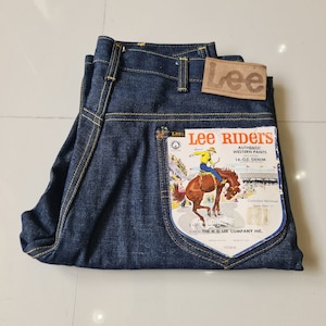 Vintage Lee Riders W33 L29 Deadstock - Etsy