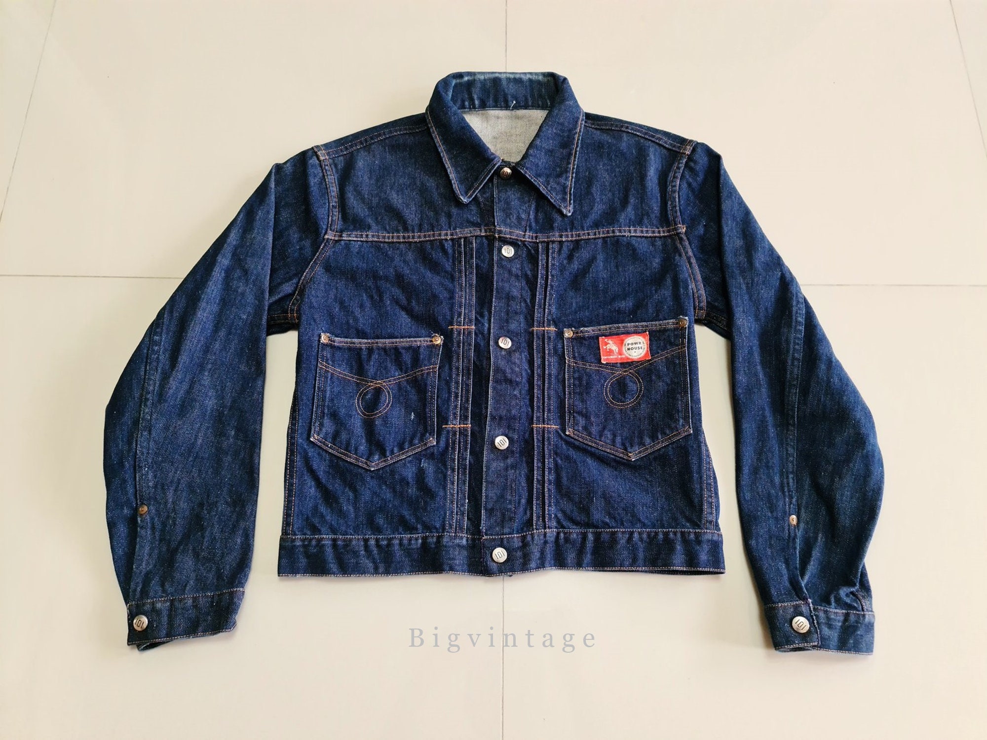 DMGどれ▪️50’s【POWR HOUSE】DENIM JACKET