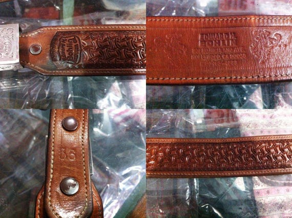BOHLIN Sterling MODEL 1173E Buckle Set 1 Inch Belt Etsy UK