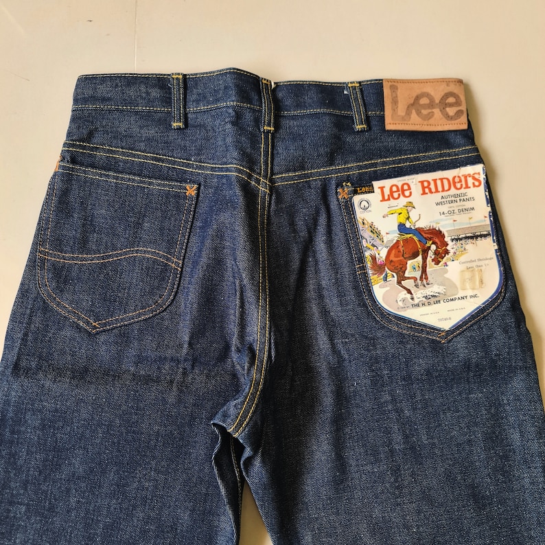 Vintage Lee Riders W33 L29 Deadstock - Etsy