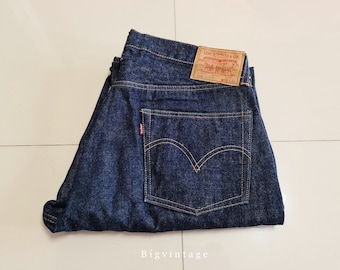 Vintage Levi's 502 Big E  A Type V Stitch 36 x 34 New Old Stock