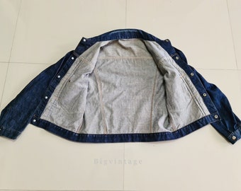 Vintage Montgomery Ward 101 Powr House 50's Indigo Denim Jacket - Etsy