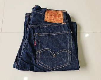 Vintage Levi's 503ZXX Big E Hidden Rivet Jerky Tag 24 X 25.5 Vintage Levi's 503ZXX Big E Hidden Rivet Jerky Tag 24 X 25.5