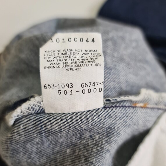 Vintage Levi's 501xx W34 L36 - image 9