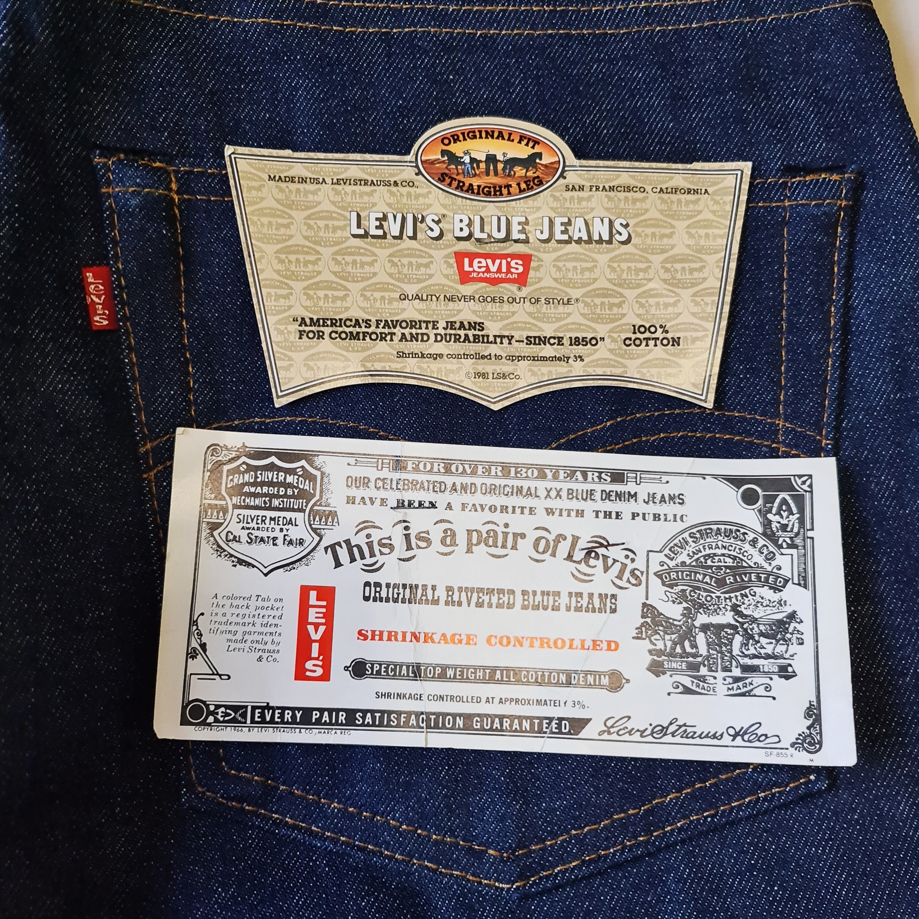 Levi's 505-0217 デッドストック W40 L34