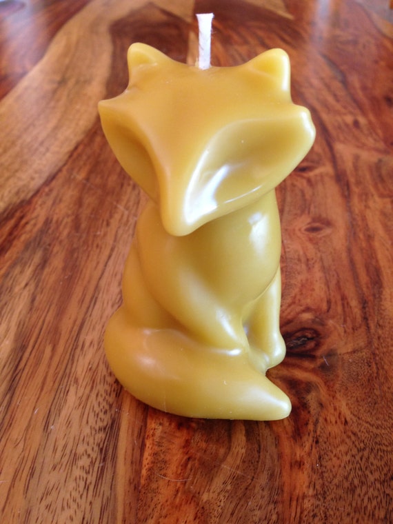 Items similar to Fox Candle on Etsy