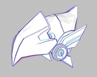 Genji Pepakura Foam Template