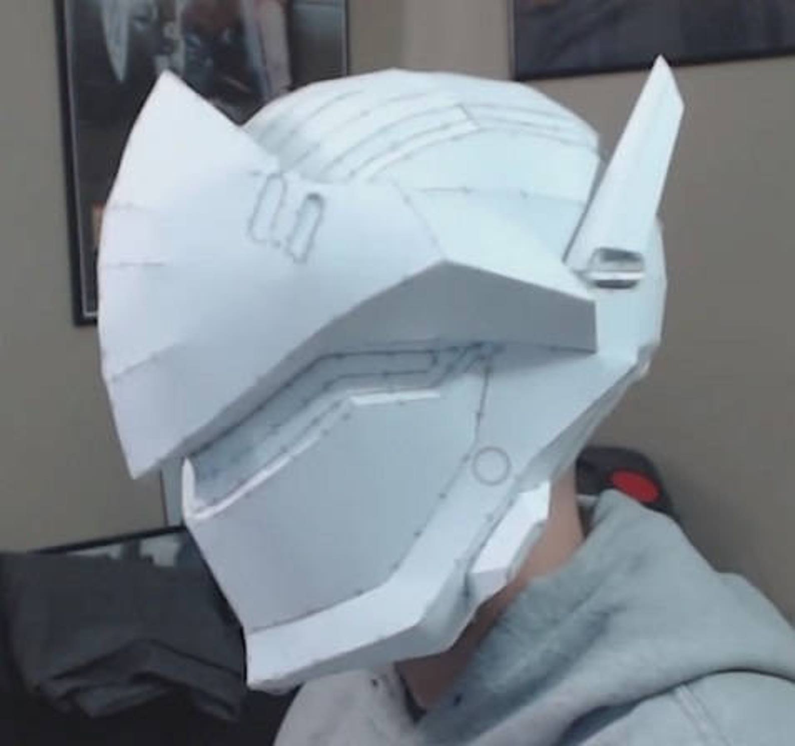 how to upload a genji helmet file in pepakura designer how to upload a genji helmet file in pepakura designer