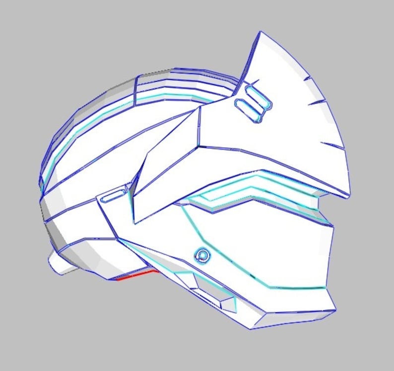 Genji Pepakura Foam Template Genji Pepakura Genji Pepakura Foam Template Genji Pepakura