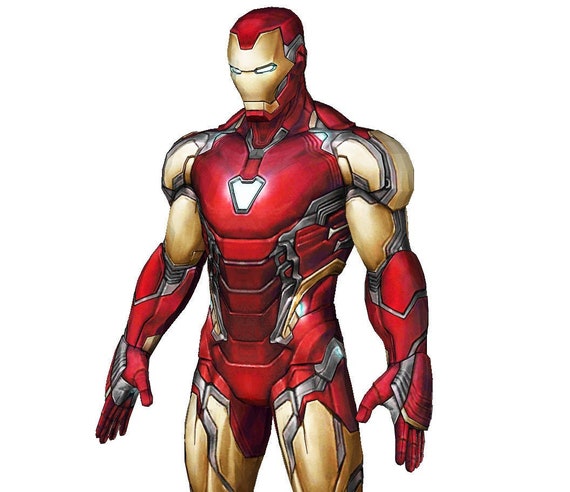 Iron Man Mark 85 Armor Cosplay Foam Pepakura File Templates Avengers Endgame
