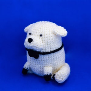 The Secret Agent Dog Crochet Pattern