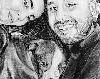 Custom Charcoal/Pencil Portrait